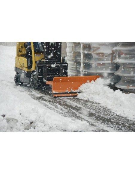 Balayeuses et Brosses-Pala chasse-Neige 1500mm de large, jaune orange