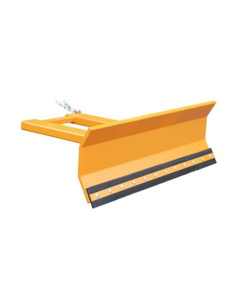 Snowdozer, pintado, amarillo naranja