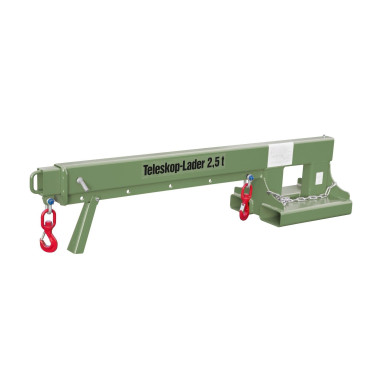 Krane und Lkw-Haken-Brazo Kran Erweiterbar, lackiert, grün