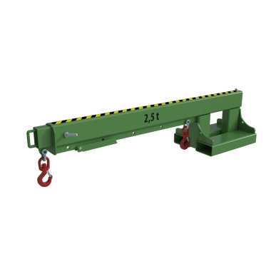 Guindastes e Ganchos para Caminhões-Brazo Guindaste Extensível, pintado, verde 2