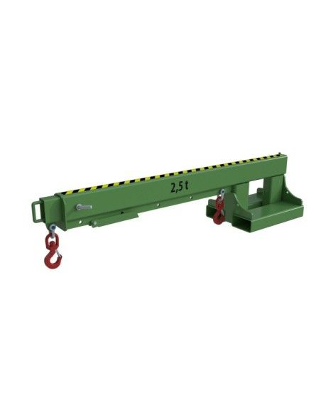 Krane und Lkw-Haken-Brazo Kran Erweiterbar, lackiert, grün