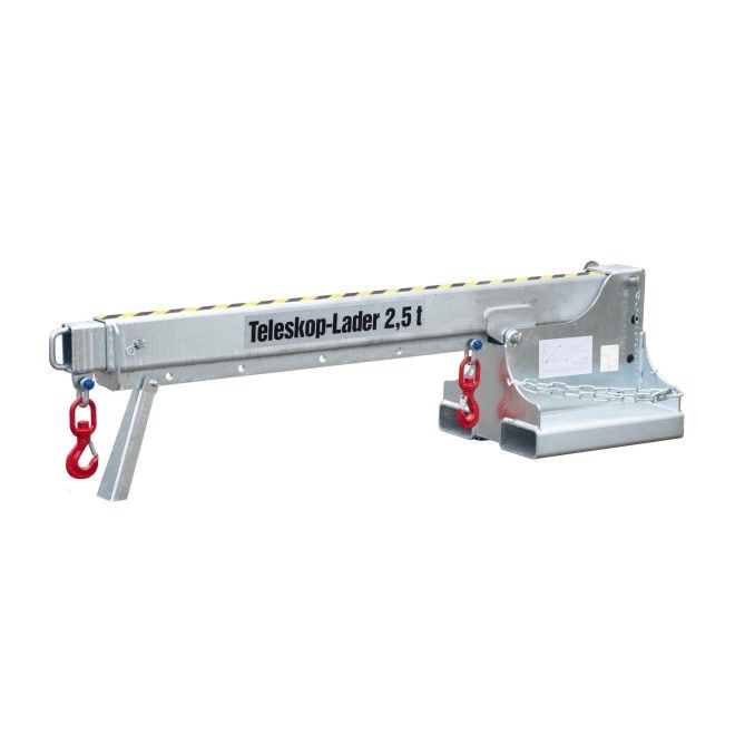 Cranes and Forklift Hooks-Brazo Crane Extensible, hot galvanized