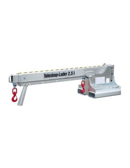 Guindastes e Ganchos para Caminhões-Brazo Guindaste Extensível, galvanizado a quente