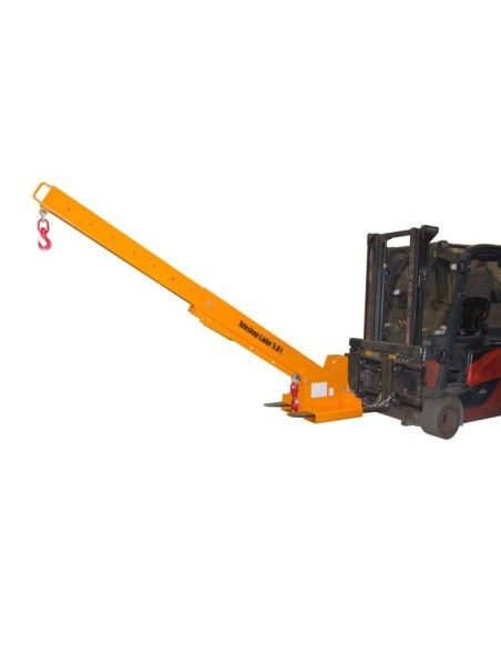 Krane und Lkw-Haken-Brazo Kran Erweiterbar, lackiert, Orange Gelb