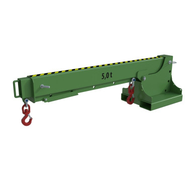 Krane und Lkw-Haken-Brazo Kran Erweiterbar, lackiert, grün 2