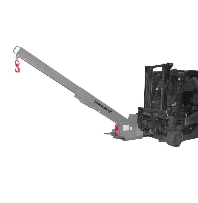 Grues et Crochets Pour Camions-Brazo grue souris extensible, peinte, grise