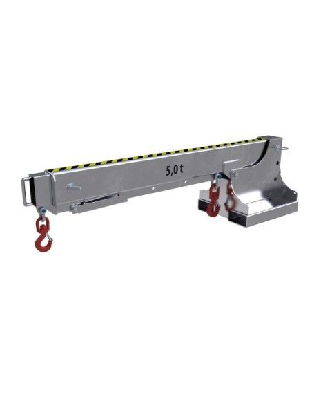 Cranes and Forklift Hooks-Brazo crane extensible, hot galvanized