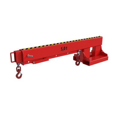Guindastes e Ganchos para Caminhões-Brazo Guindaste Extensível, pintado, fogo vermelho 2