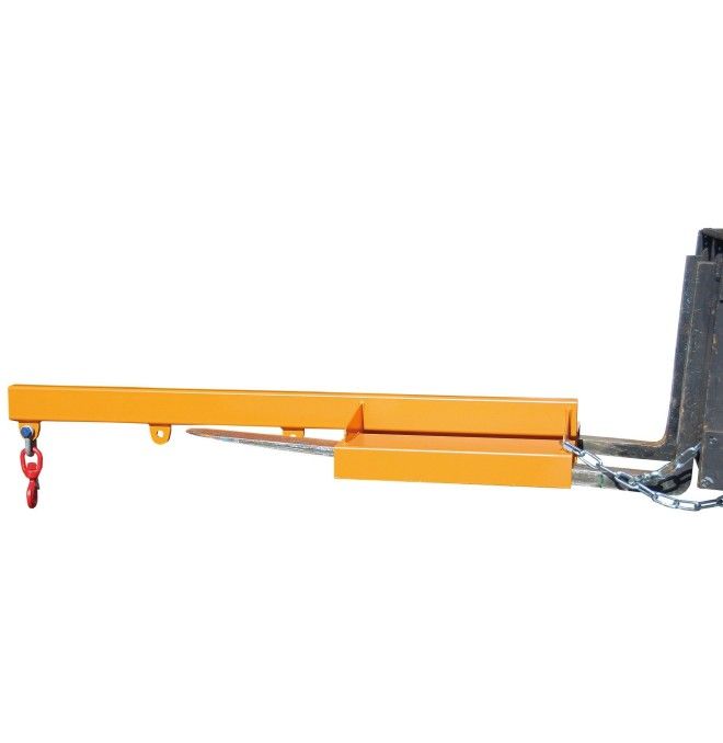Brazo de carga 1000kg de capacidad, Amarillo naranja