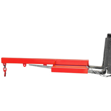 Cranes and Forklift Hooks--Fire belt, painted, Red fire