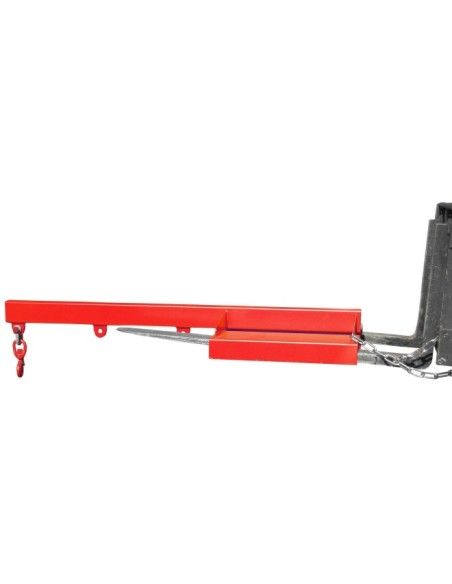 Cranes and Forklift Hooks--Fire belt, painted, Red fire