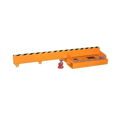 Brazo de carga, pintado, Amarillo naranja