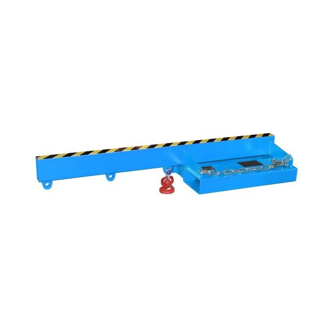 Grues et Crochets Pour Camions-Taille, peint, bleu clair