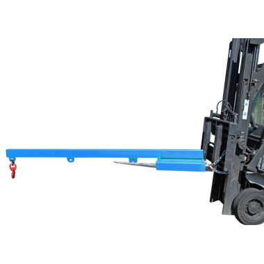 Gru e Ganci per Camion-Grande, dipinto, azzurro