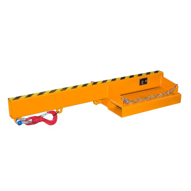Krane und Lkw-Haken-- Bemalt, Orange Gelb