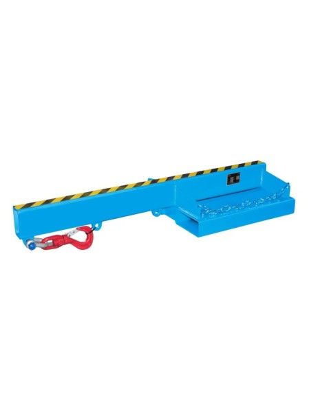 Guindastes e Ganchos para Caminhões-Charging, pintado, azul claro