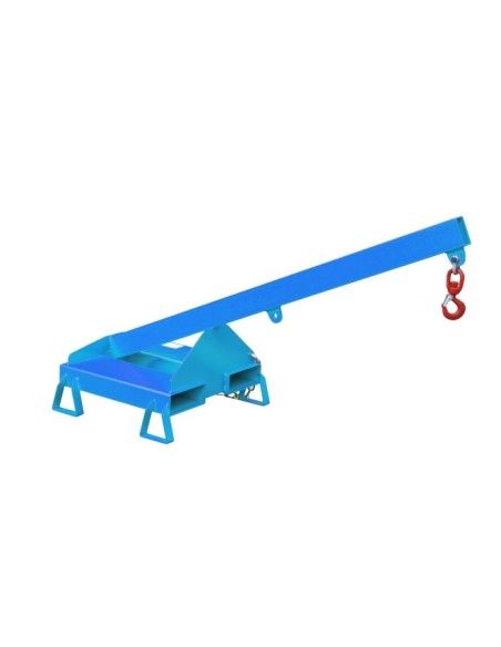 Guindastes e Ganchos para Caminhões-Charging, pintado, azul claro