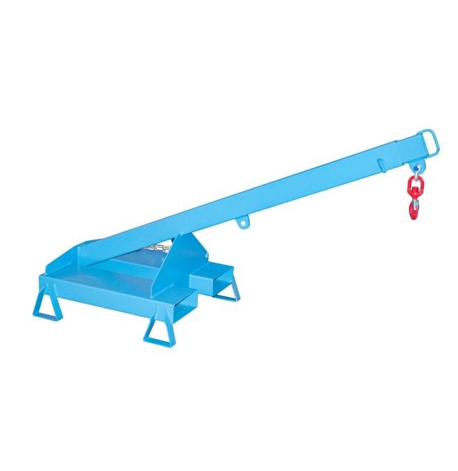 Krane und Lkw-Haken-Charging, lackiert, Hellblau