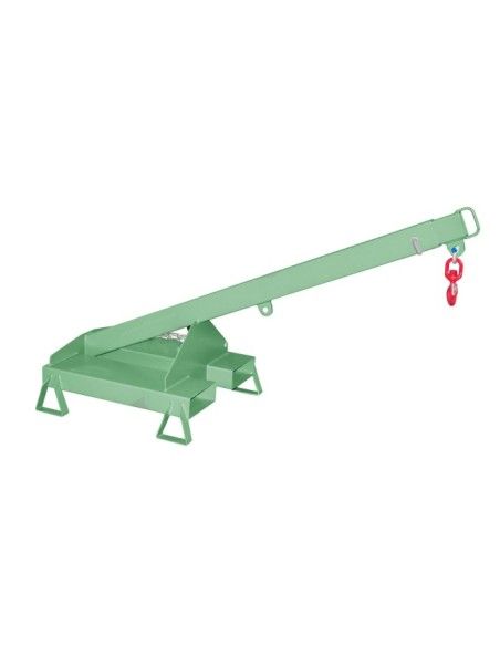 Grues et Crochets Pour Camions--Cargo, peint, soie verte