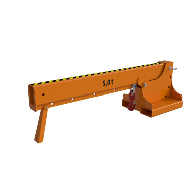Krane und Lkw-Haken-Brazo Kran Erweiterbar, lackiert, Orange Gelb