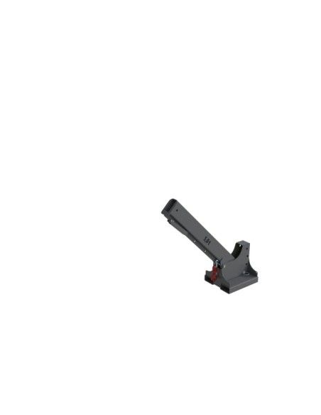 Cranes and Forklift Hooks-Brazo crane extensible, painted, gray mouse