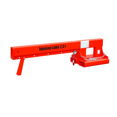 Krane und Lkw-Haken-Brazo Kran Erweiterbar, lackiert, Rotes Feuer