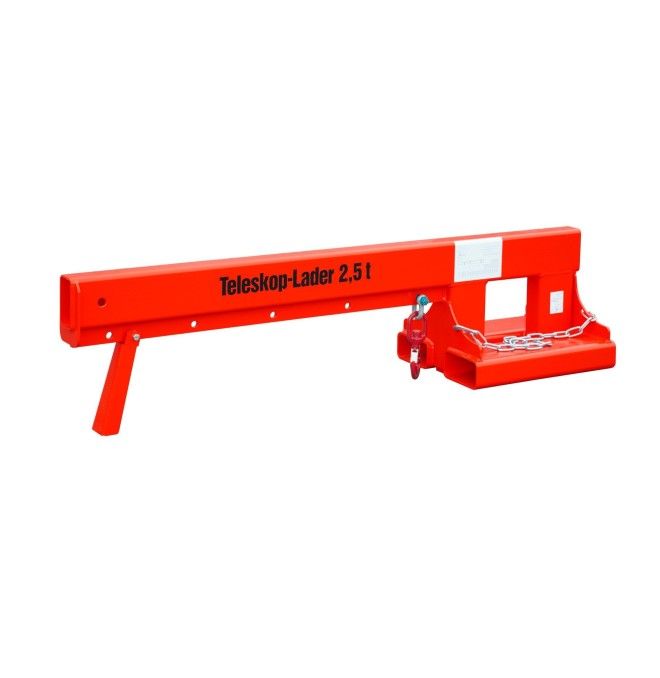 Grues et Crochets Pour Camions-Brazo Grue Extensible, peint, Feu Rouge