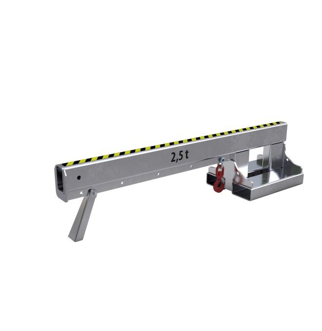 Brazo Grúa Extensible, galvanizado en caliente