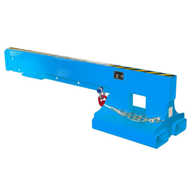 Guindastes e Ganchos para Caminhões-Brazo Guindaste Extensível, pintado, azul claro