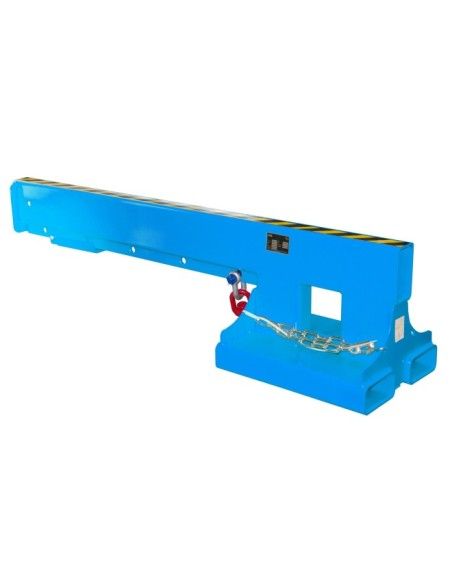 Krane und Lkw-Haken-Brazo Kran Erweiterbar, lackiert, Hellblau