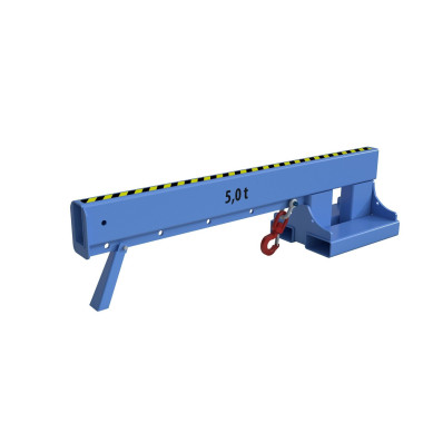 Krane und Lkw-Haken-Brazo Kran Erweiterbar, lackiert, Hellblau 2