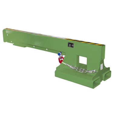 Grues et Crochets Pour Camions-Brazo Grue Extensible, peint, vert