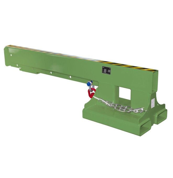 Krane und Lkw-Haken-Brazo Kran Erweiterbar, lackiert, grün