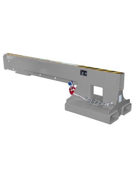 Gru e Ganci per Camion-Brazo gru estensibile, dipinto, topo grigio
