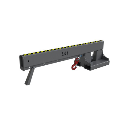 Grues et Crochets Pour Camions-Brazo grue souris extensible, peinte, grise 2