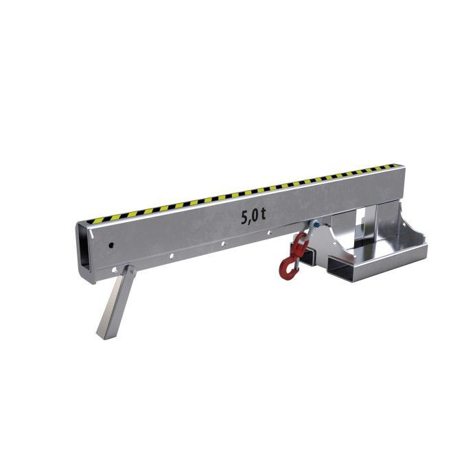 Brazo de grúa extensible, galvanizado en caliente