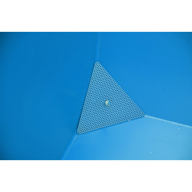 Contenedor de virutas, pintado, azul claro 2