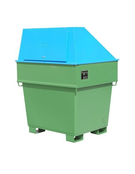 Hazardous material cabinets--MobiCont, painted, green Reseda