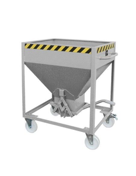 Recipiente Inclinável--Contêiner Silo, galvanizado por imersão a quente
