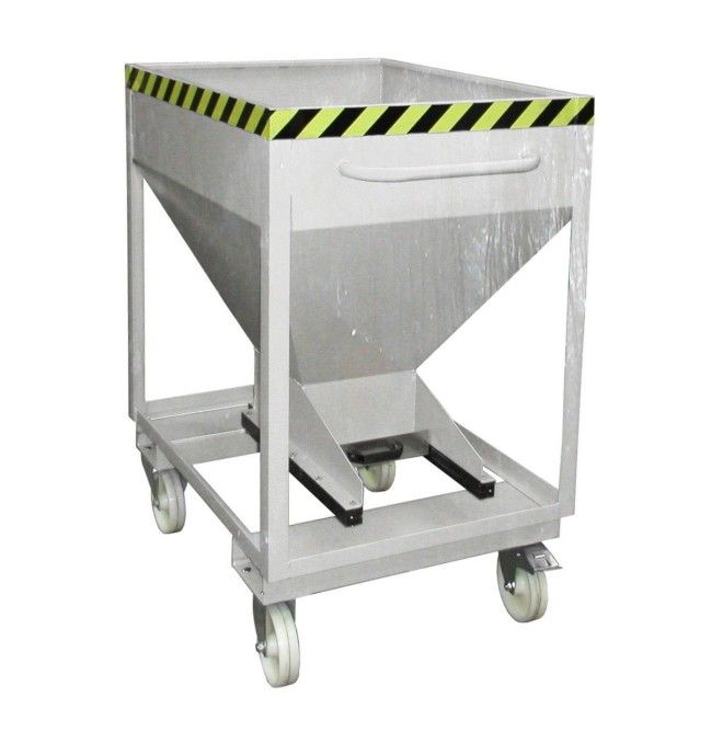 Recipiente Inclinável--Contêiner Silo, galvanizado por imersão a quente