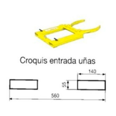 For loading pumps and drums--Implementation vertical drum clamp 2