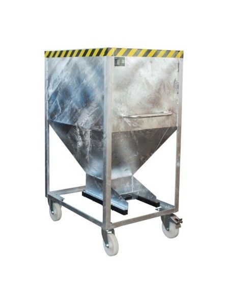 Contenitore Ribaltabile--Silo Container, zincato a caldo