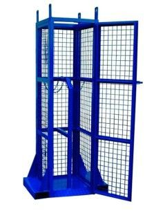 Carga de bombonas y bidones--Jaula para cargar 4 botellas de soldar