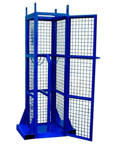 Pour charger des ampoules et des tambours..-Cage charger 4 bouteilles de soudage