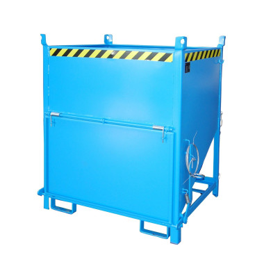 Silo Container, pintado, Azul claro