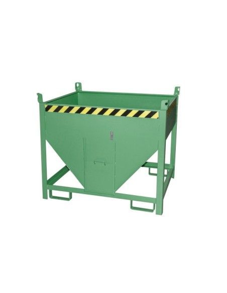 Contenitore Ribaltabile-Silo contenitore, dipinto, verde Reseda