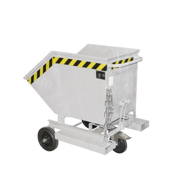 Contenitore Ribaltabile--Carrello, zincato a caldo