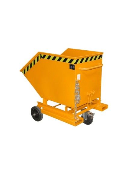 Recipiente Inclinável--Caminhão basculante, pintado, Amarelo Laranja