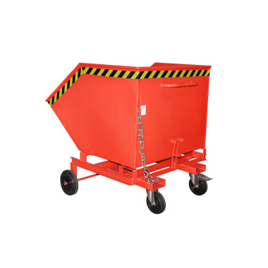 Tilting Container-- Flying path, painted, Red fire