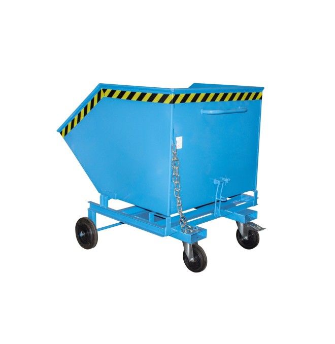 Tilting Container-Volquet, painted, light blue